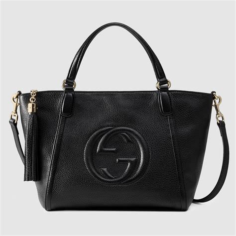 gucci soho top handle bag|gucci soho shoulder bag large.